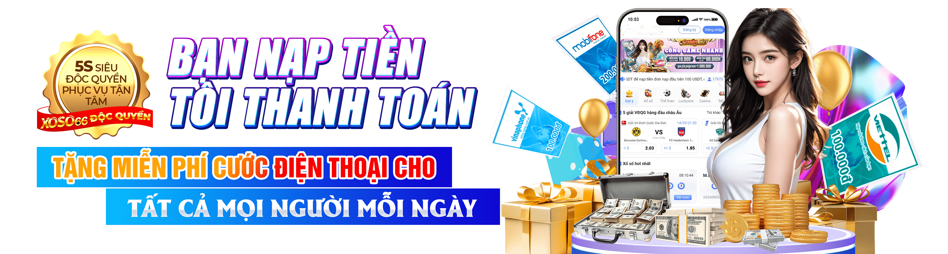 Hình ảnh quảng cáo của bj88 hiển thị nền tảng và các lợi ích