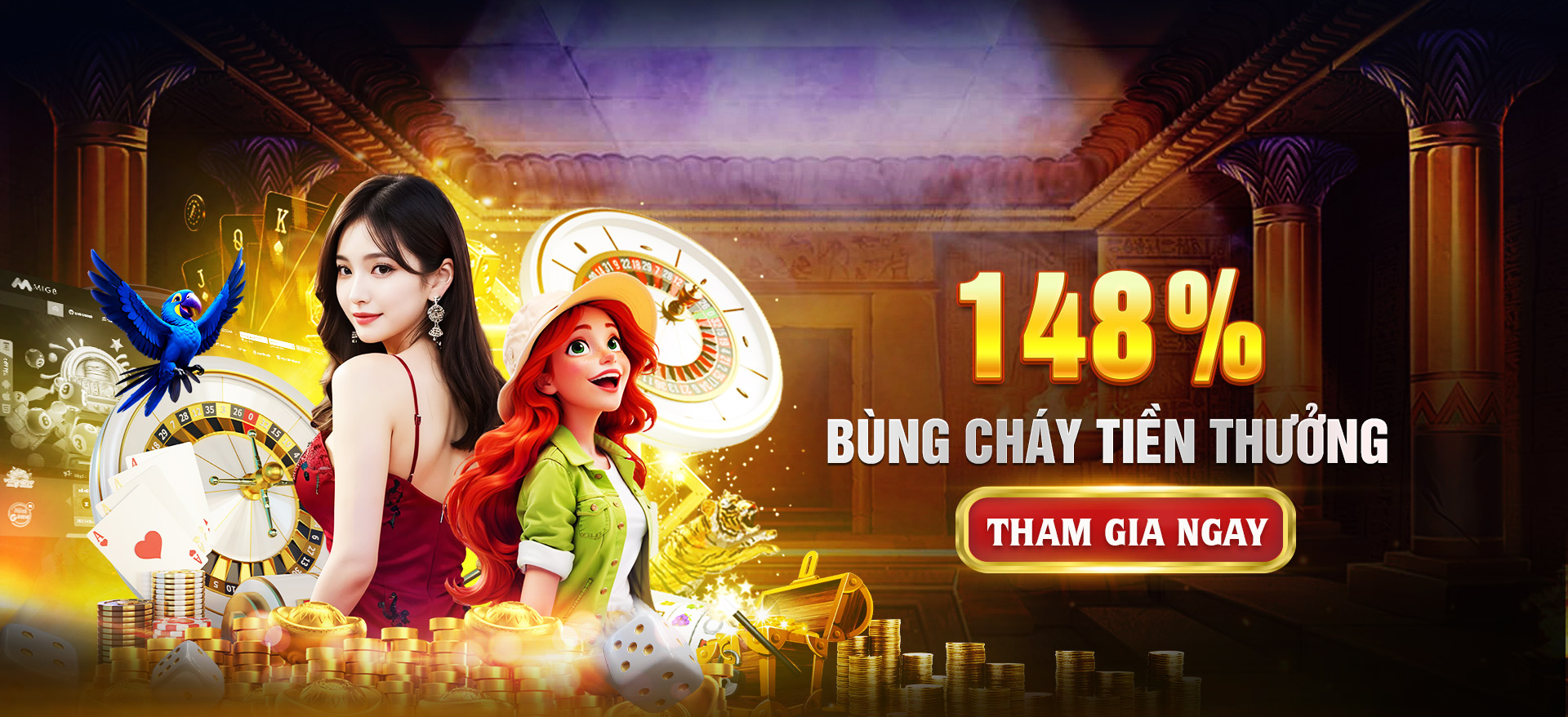 Hình ảnh quảng cáo của bj88 hiển thị nền tảng và các lợi ích
